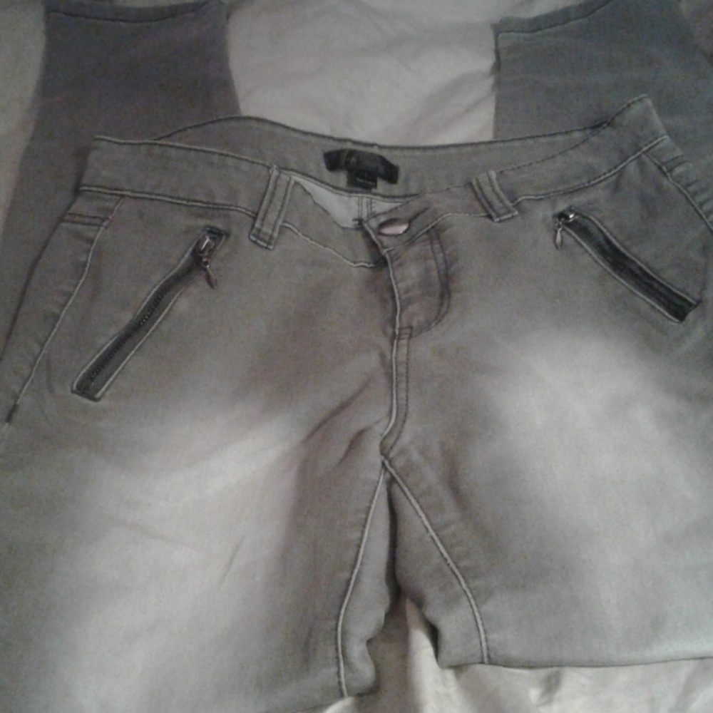 Fire Los Angeles Skinnies With Zip Ankle &…